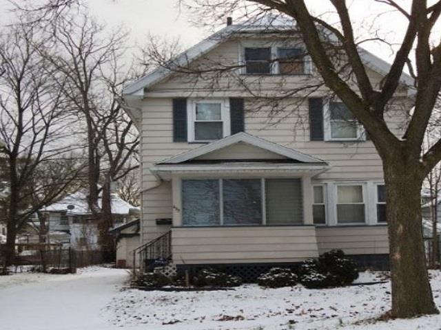 view of snow covered exterior