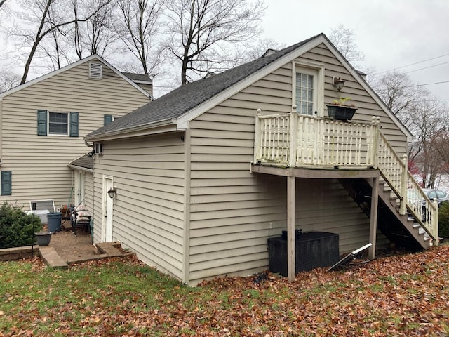 view of rear view of house