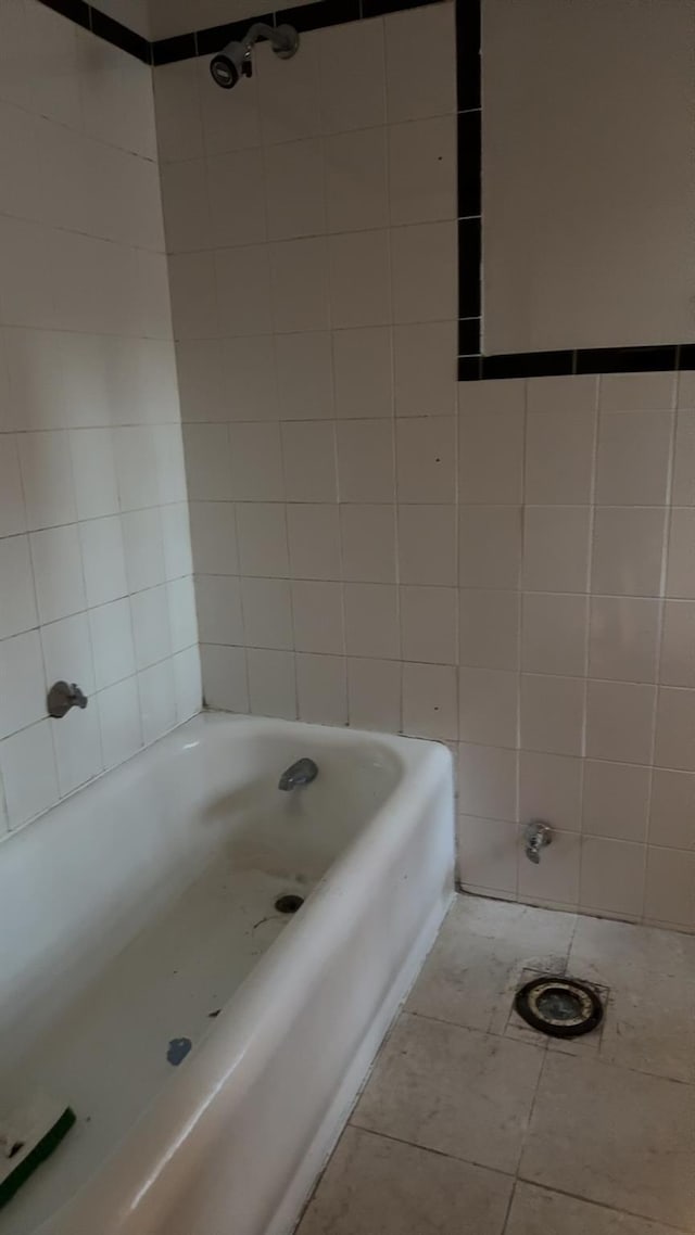 bathroom featuring tile patterned floors