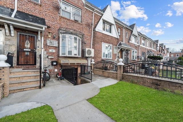 exterior space featuring ac unit