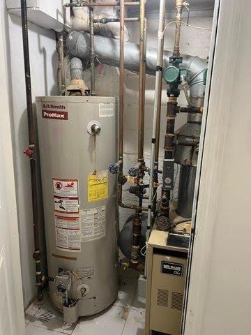 utilities featuring water heater