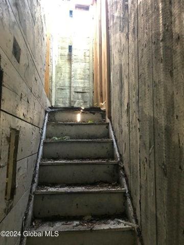view of stairs