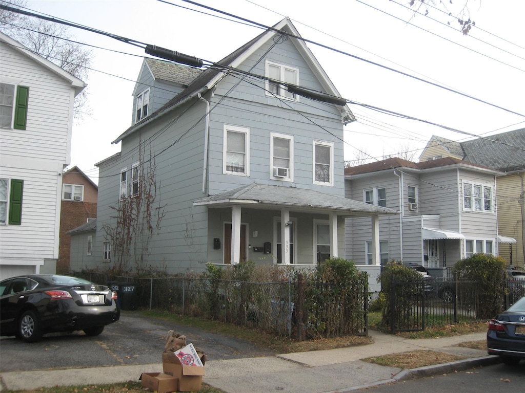 view of property with cooling unit