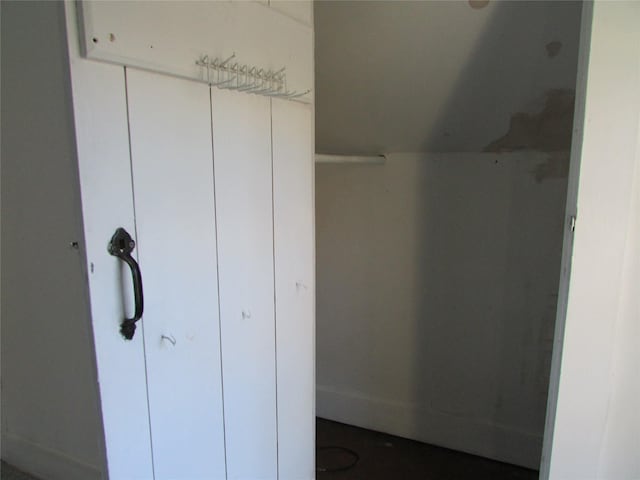 view of closet