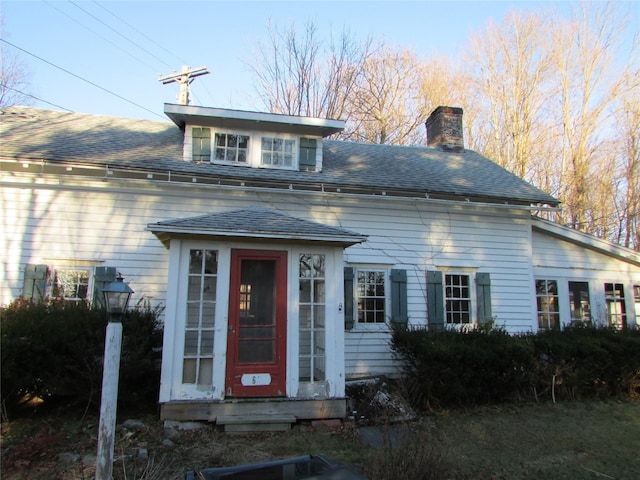 view of front facade