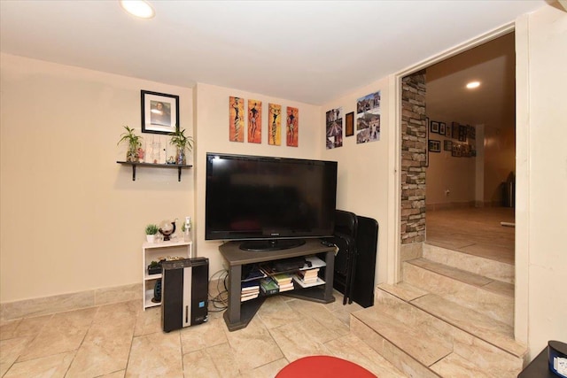 view of living room