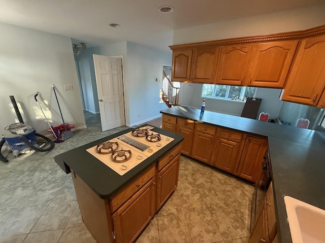 kitchen featuring sink