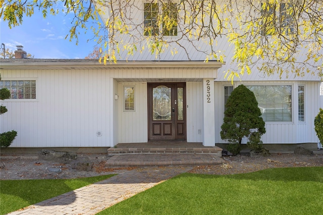 view of entrance to property