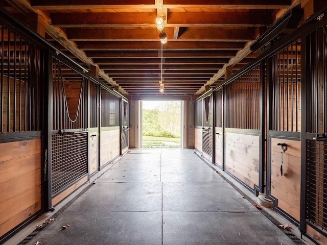 view of stable