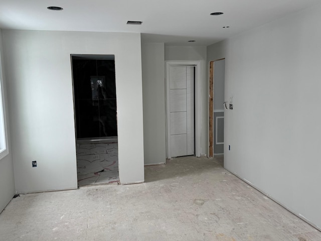 view of unfurnished room