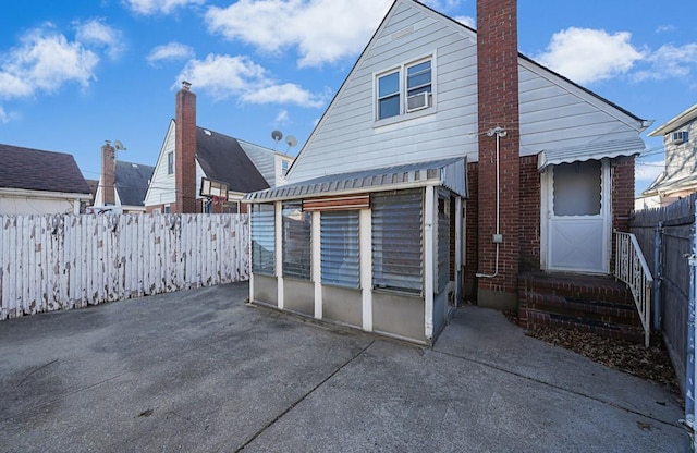 exterior space with a patio area