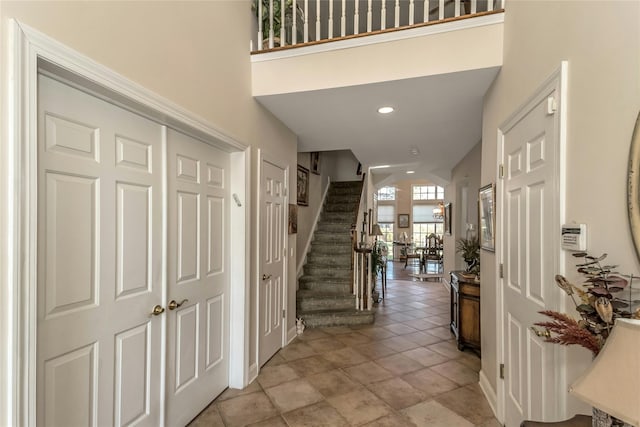 view of entrance foyer