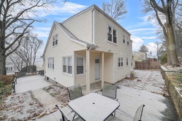 view of back of house