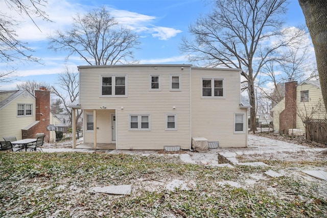 view of rear view of house