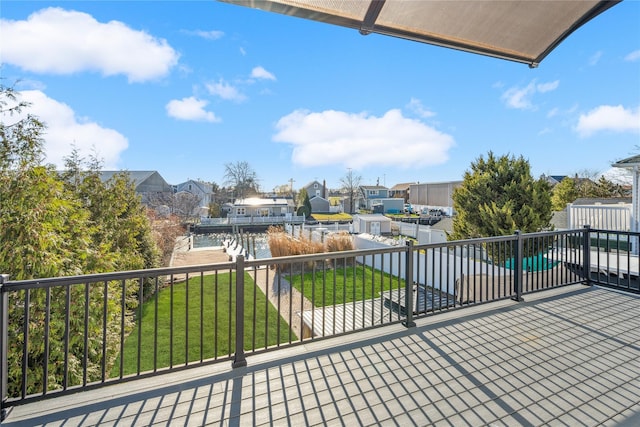 view of patio / terrace featuring a balcony