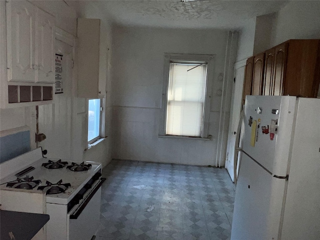 kitchen featuring white appliances