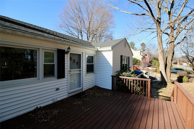 view of deck