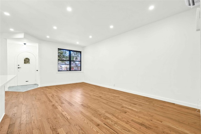 2273 E 27th St, Brooklyn, NY 11229 - empty room with recessed lighting and light wood-style flooring