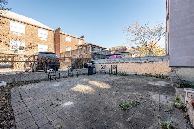 view of patio / terrace with grilling area