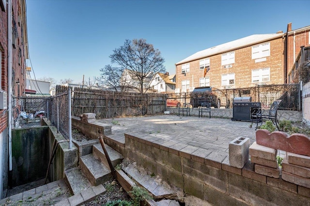 view of patio / terrace with grilling area