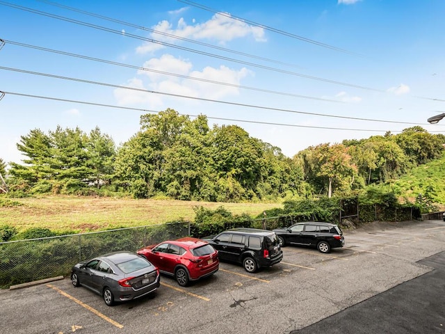 view of car parking