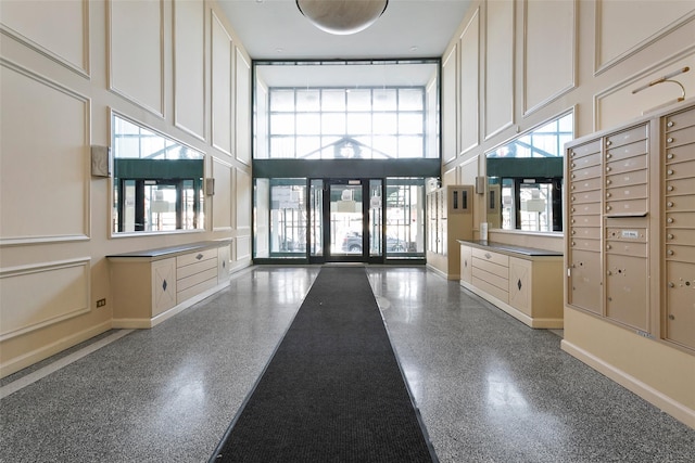 view of community lobby