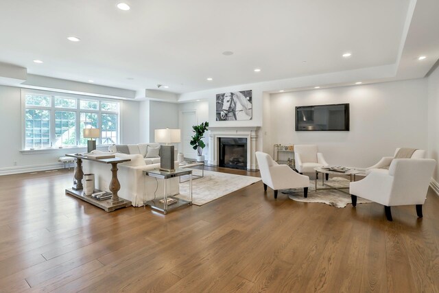 2 Weaver St Unit 3, Scarsdale, NY 10583 - living room featuring hardwood / wood-style floors