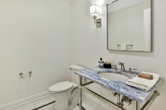 2 Weaver St Unit 3, Scarsdale, NY 10583 - bathroom with toilet and sink