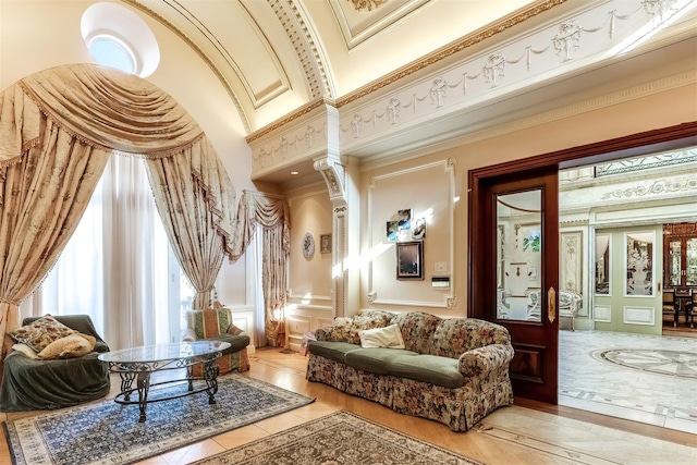 view of building lobby
