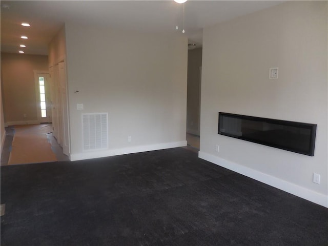 view of unfurnished living room