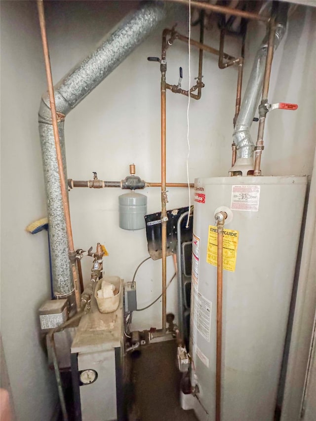 utilities with water heater