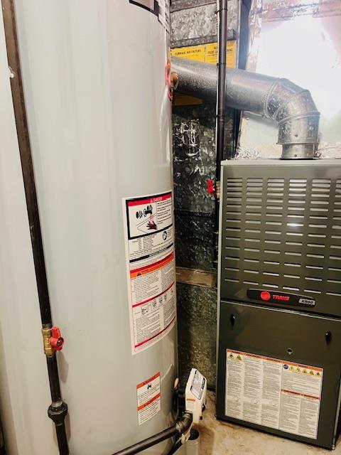 utilities with water heater