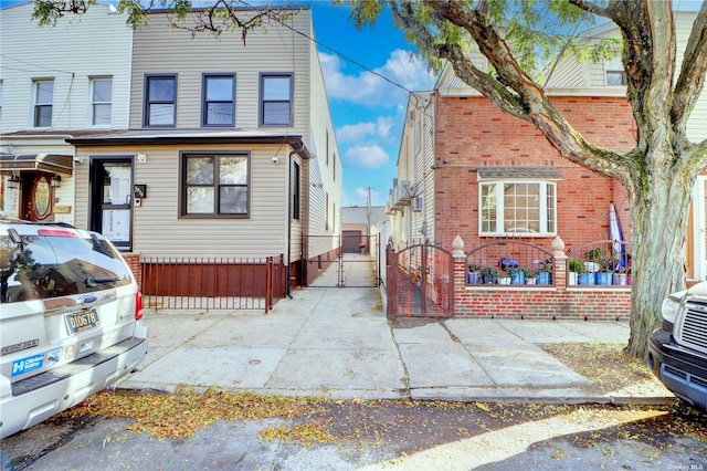 view of townhome / multi-family property