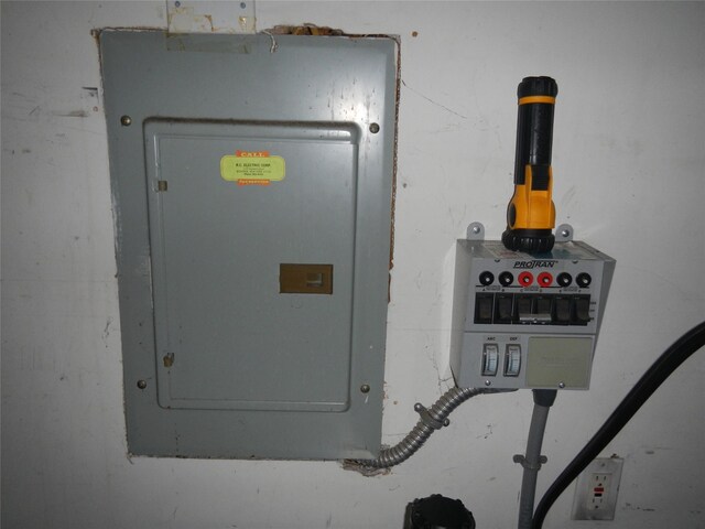 11 Westchester Ct, Middle Island, NY 11953 - utility room featuring electric panel