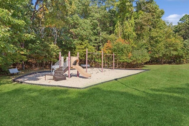11 Westchester Ct, Middle Island, NY 11953 - community jungle gym featuring a yard