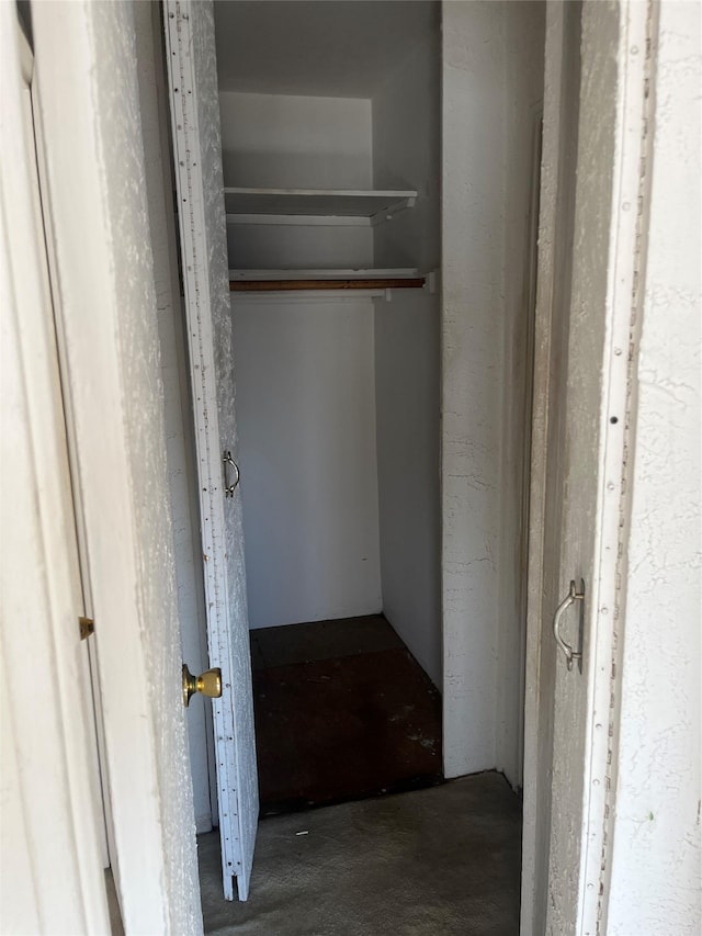 view of closet