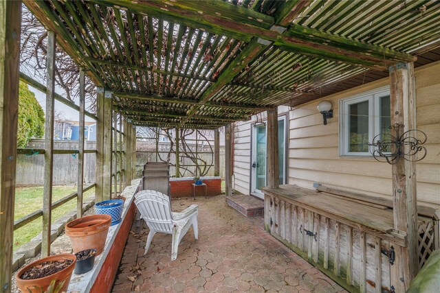 sunroom / solarium with a wealth of natural light