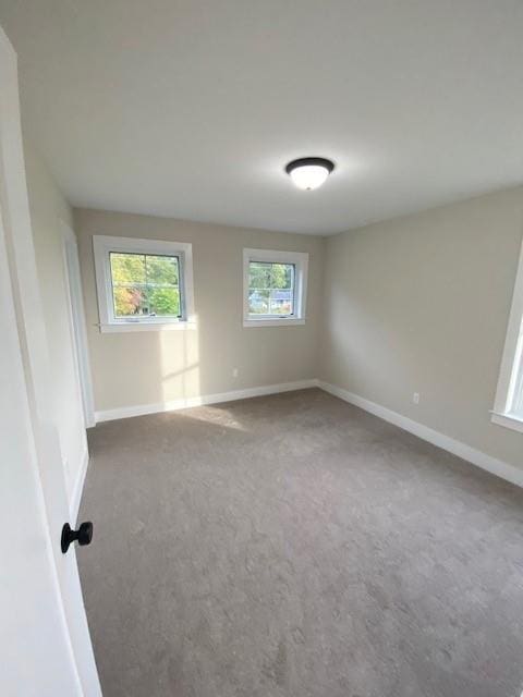 empty room featuring carpet