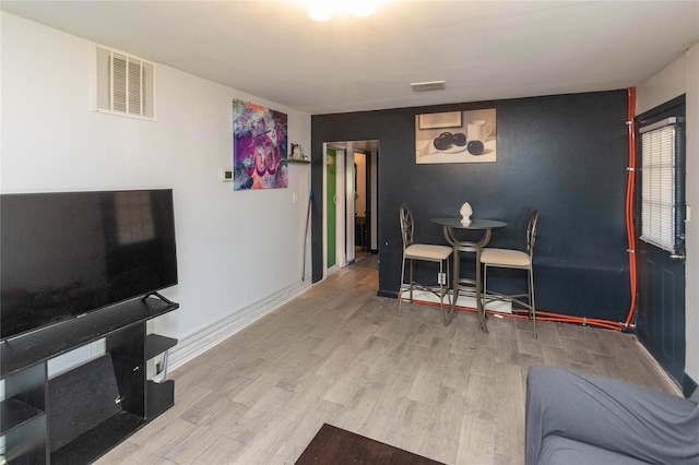 dining room featuring hardwood / wood-style floors