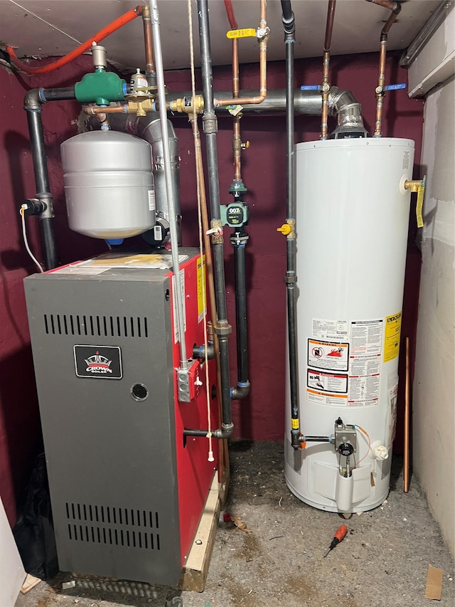 utilities with gas water heater