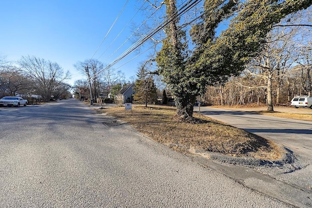 view of road