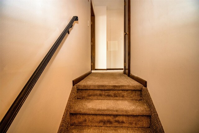 528 Barberry Ln, New Windsor, NY 12553 - staircase with carpet