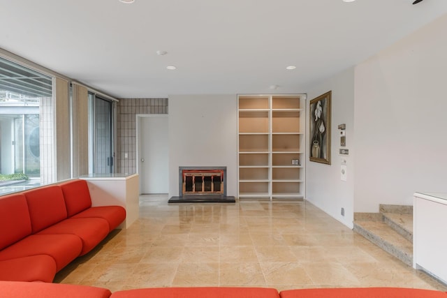 view of living room