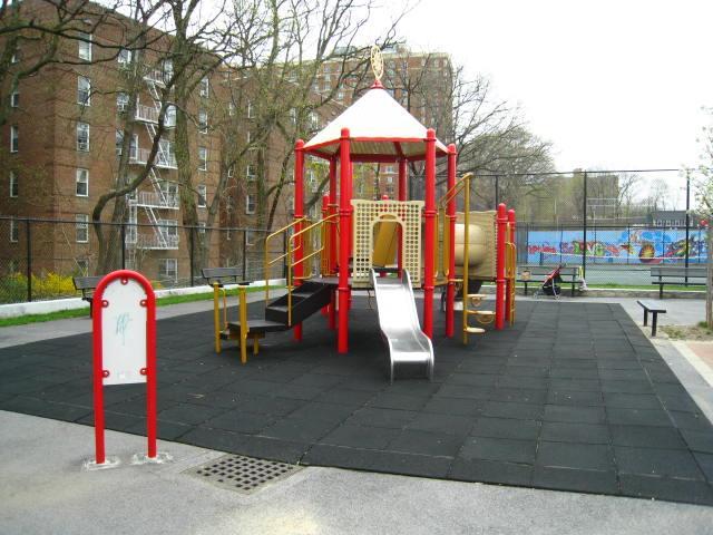 view of play area