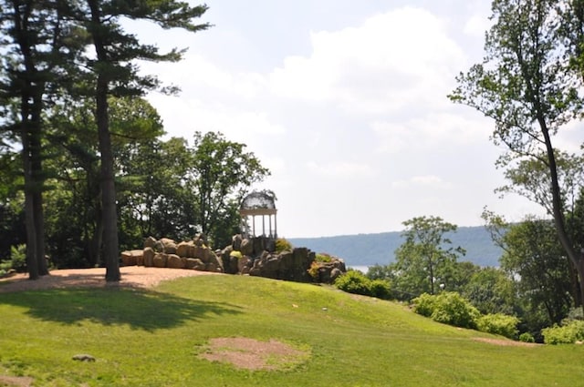 surrounding community featuring a lawn