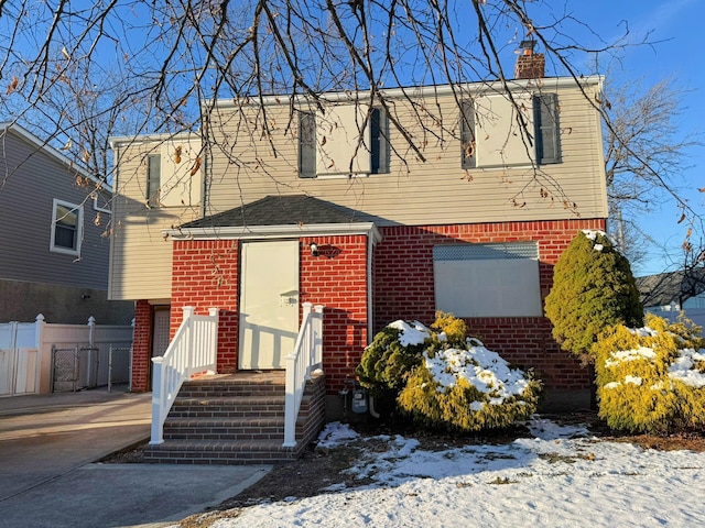 view of front of house