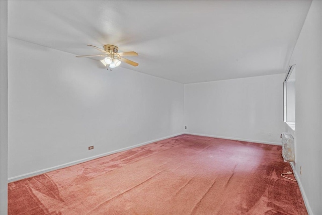 144-55Melbourne Ave 2F, Flushing, NY 11367 - spare room featuring carpet flooring and ceiling fan