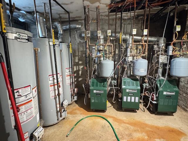 utilities with gas water heater