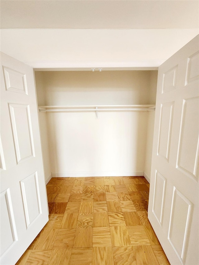 view of closet