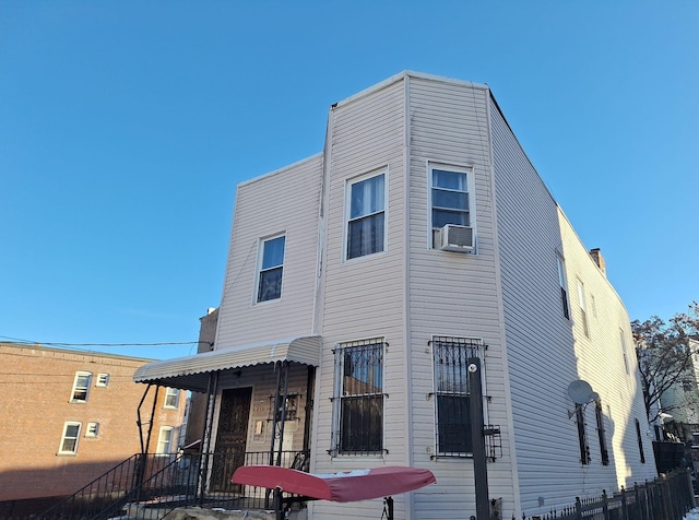 view of rear view of property